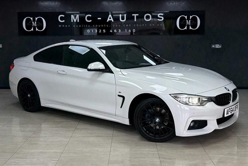 White Used 2014 BMW 420 M Sport Coupe | £10,490 (A bit pricey) - Image 1/4