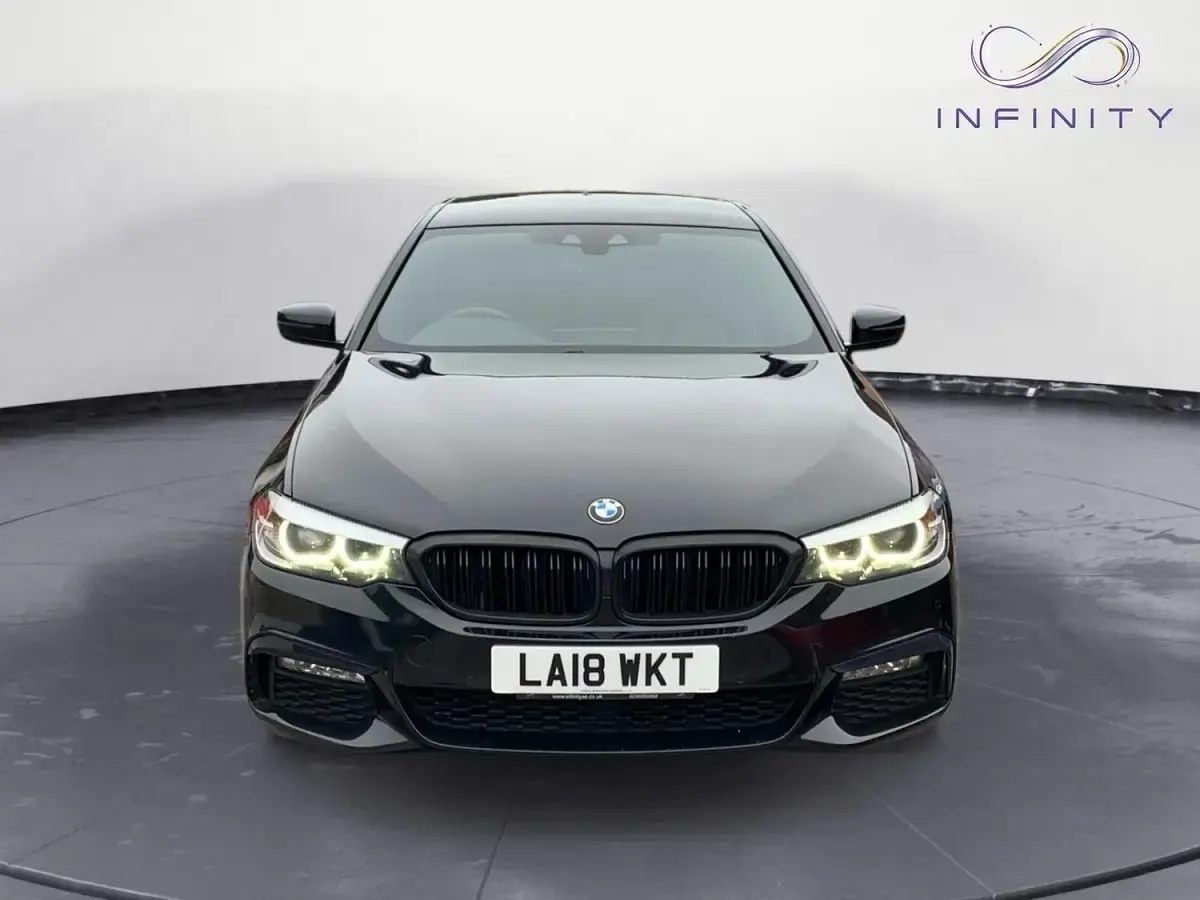 Used BMW 520 M Sport 190 HP (139 kW) 2018 Black Sedan