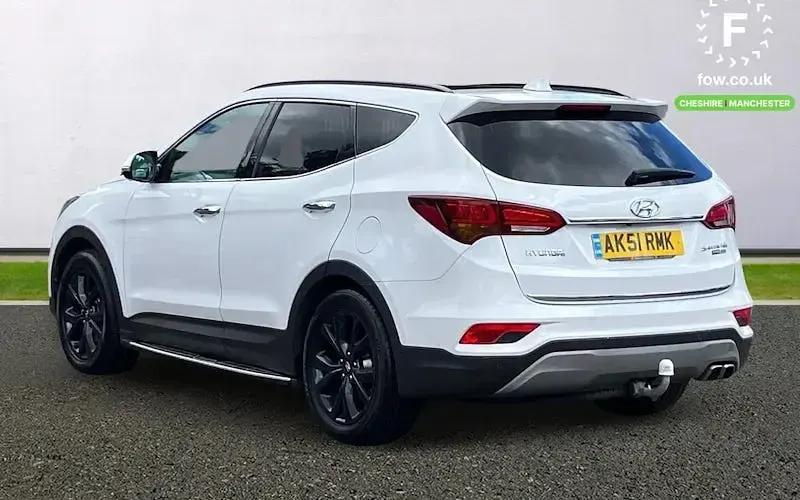 Używany Hyundai Santa Fe 200 KM (147 kW) 2017 Biały SUV