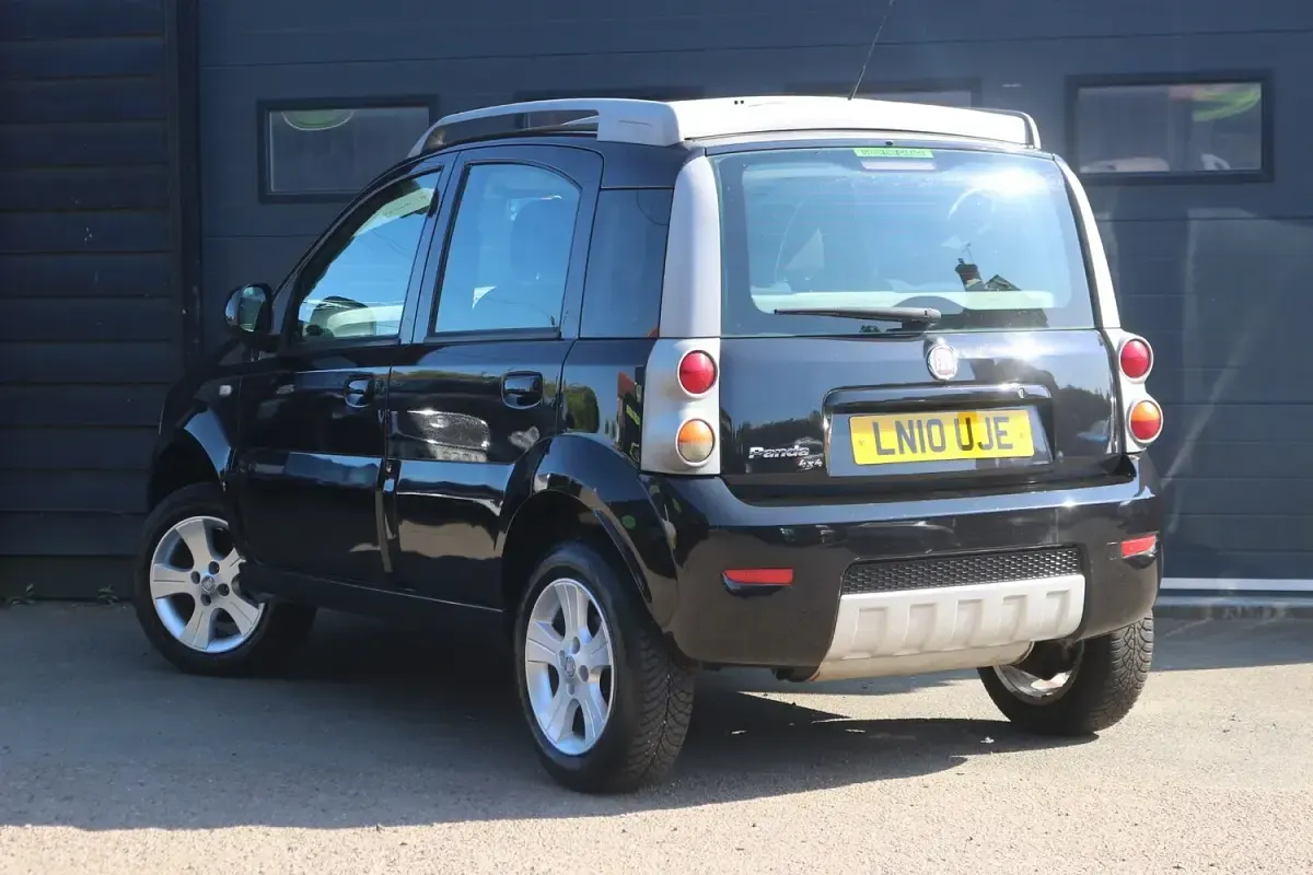 Used Fiat Panda 4x4 Cross 2010 Black Hatchback
