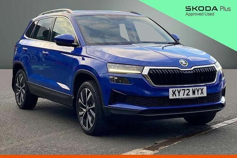 Used Skoda Karoq SE L 110 HP (80 kW) 2023 Energy blue SUV