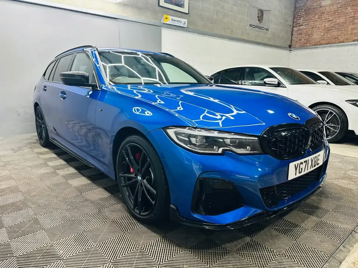 Used BMW M340 M Performance 340 HP (250 kW) 2021 Blue Sedan