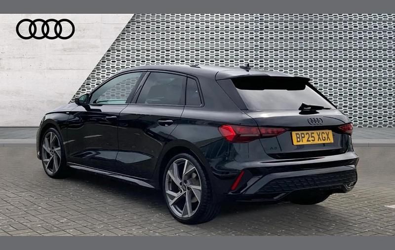 Used Audi A3 Black Edition 147 HP (108 kW) 2025 Black Hatchback
