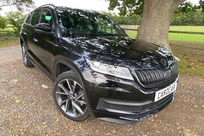 Black Used 2021 Skoda Kodiaq SportLine SUV | £24,790 (Fair price) - Image 1/1