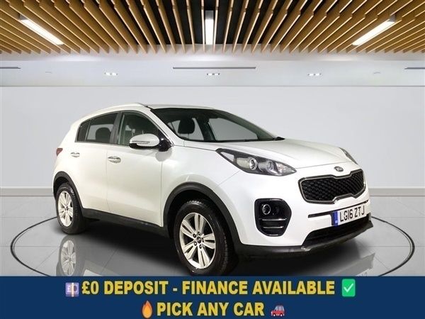 White Used 2016 Kia Sportage 2 SUV | £7,849 (Fair price) - Image 1/1