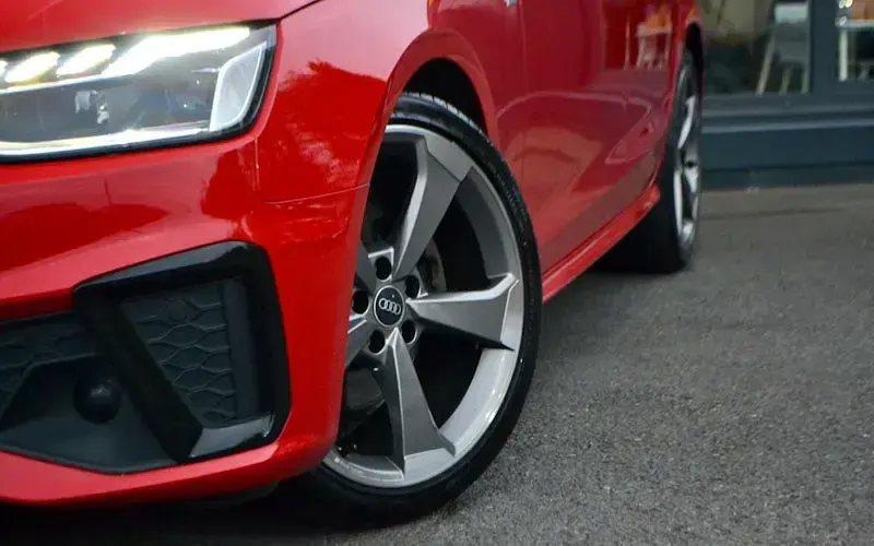 Used Audi A4 Black Edition 150 HP (110 kW) 2021 Red Estate
