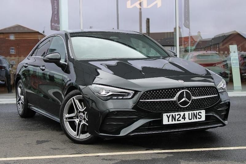 Black Used 2024 Mercedes CLA200 Executive Coupe | £27,731 (Fair price) - Image 1/3