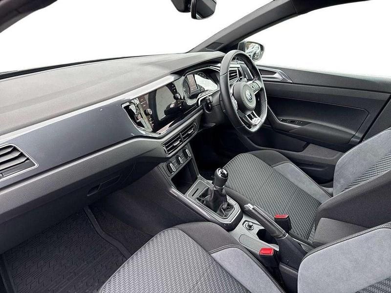 Used VW Polo R-line 110 HP (80 kW) 2021 Black Hatchback