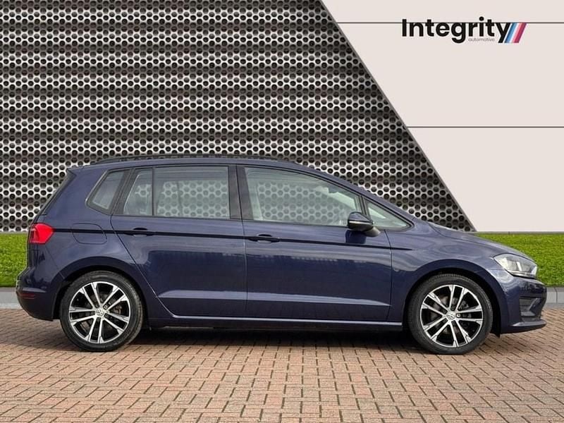 Used VW Golf Sportsvan SE 125 HP (91 kW) 2015 Blue MPV