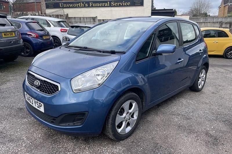 Used Kia Venga 2013 Blue Hatchback