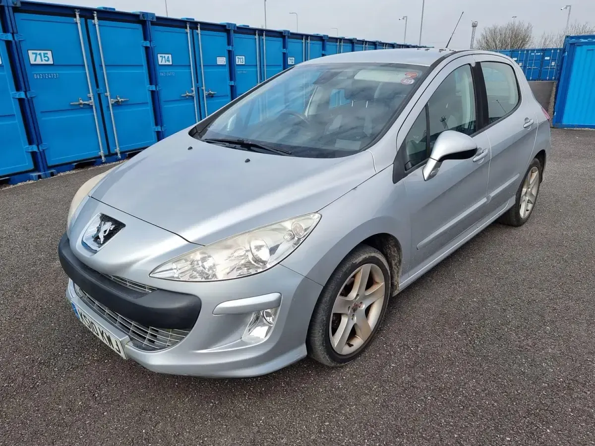 Gebraucht Peugeot 308 Sport 120 PS (88 kW) 2010 Silber Kleinwagen