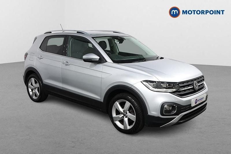 Silver Used 2021 VW T-Cross SEL SUV | £17,049 (Fair price) - Image 1/4