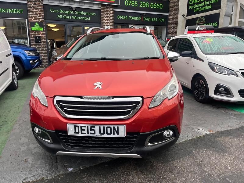 Used Peugeot 2008 Allure 92 HP (67 kW) 2015 Red SUV