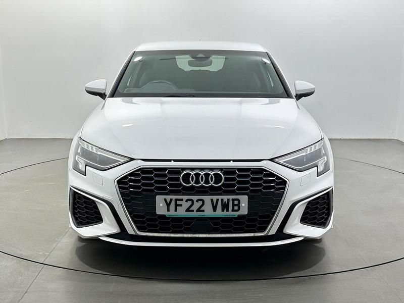 Used Audi A3 e-tron S-Line 2022 White Hatchback