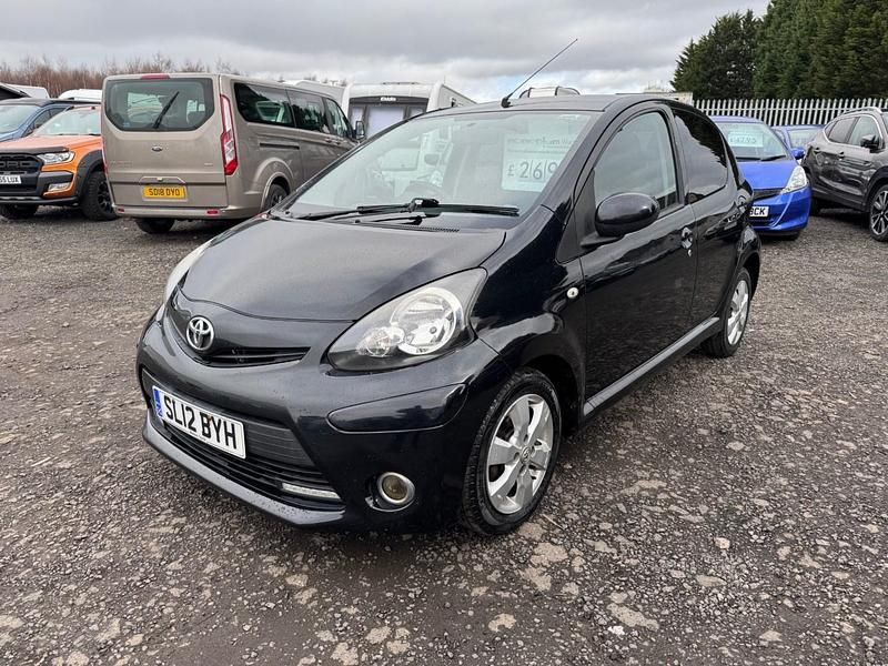 Used Toyota Aygo 2012 Black Hatchback