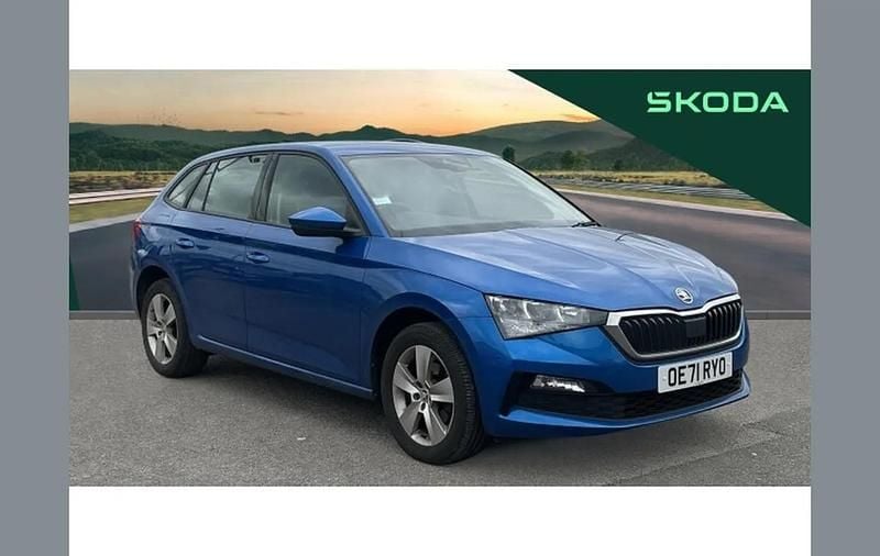 Used Skoda Scala SE 150 HP (110 kW) 2022 Blue Hatchback