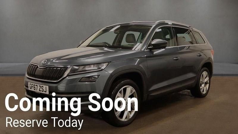 Used Skoda Kodiaq 150 HP (110 kW) 2017 Grey SUV