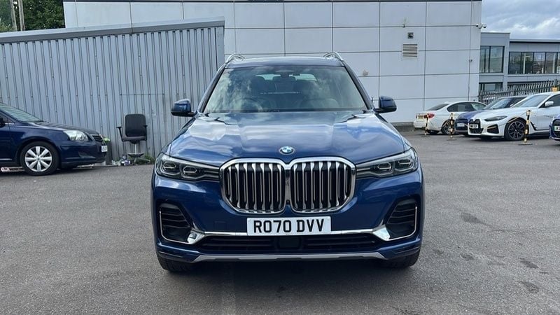 Blue Used 2020 BMW X7 Comfort Edition SUV | £48,806 (Good price) - Image 1/4