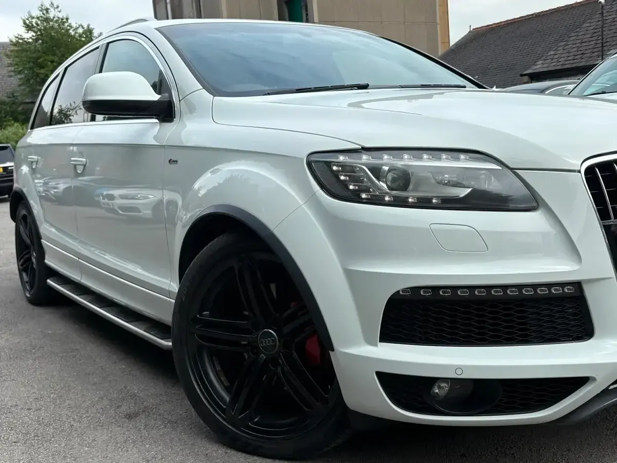 Used Audi Q7 S-line plus 245 HP (180 kW) 2013 White SUV