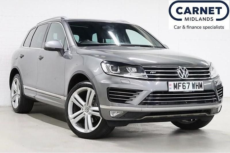 Grey Used 2017 VW Touareg R-line Plus SUV | £16,390 (Fair price) - Image 1/1