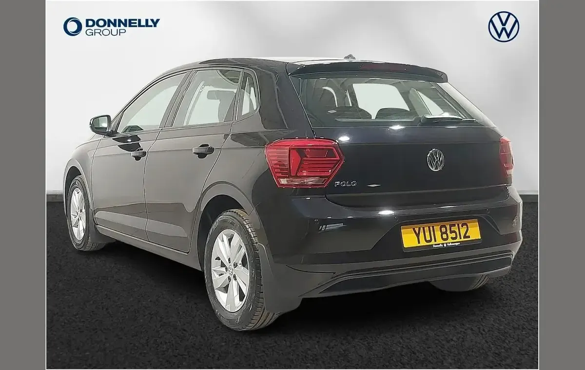 Used VW Polo SE 95 HP (69 kW) 2019 Black Hatchback