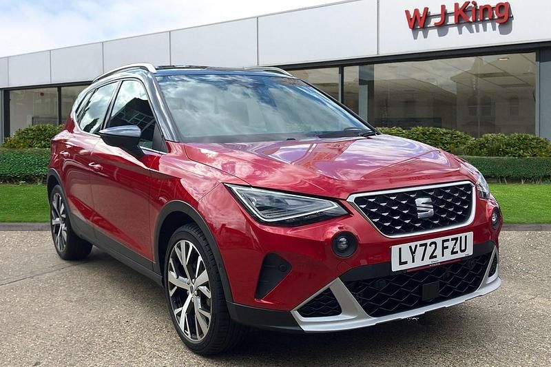Red Used 2023 Seat Arona Xperience Lux SUV | £17,995 (Fair price) - Image 1/3