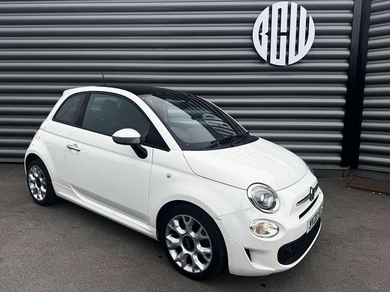 White Used 2020 Fiat 500 Rockstar Hatchback | £6,600 (Good price) - Image 1/4
