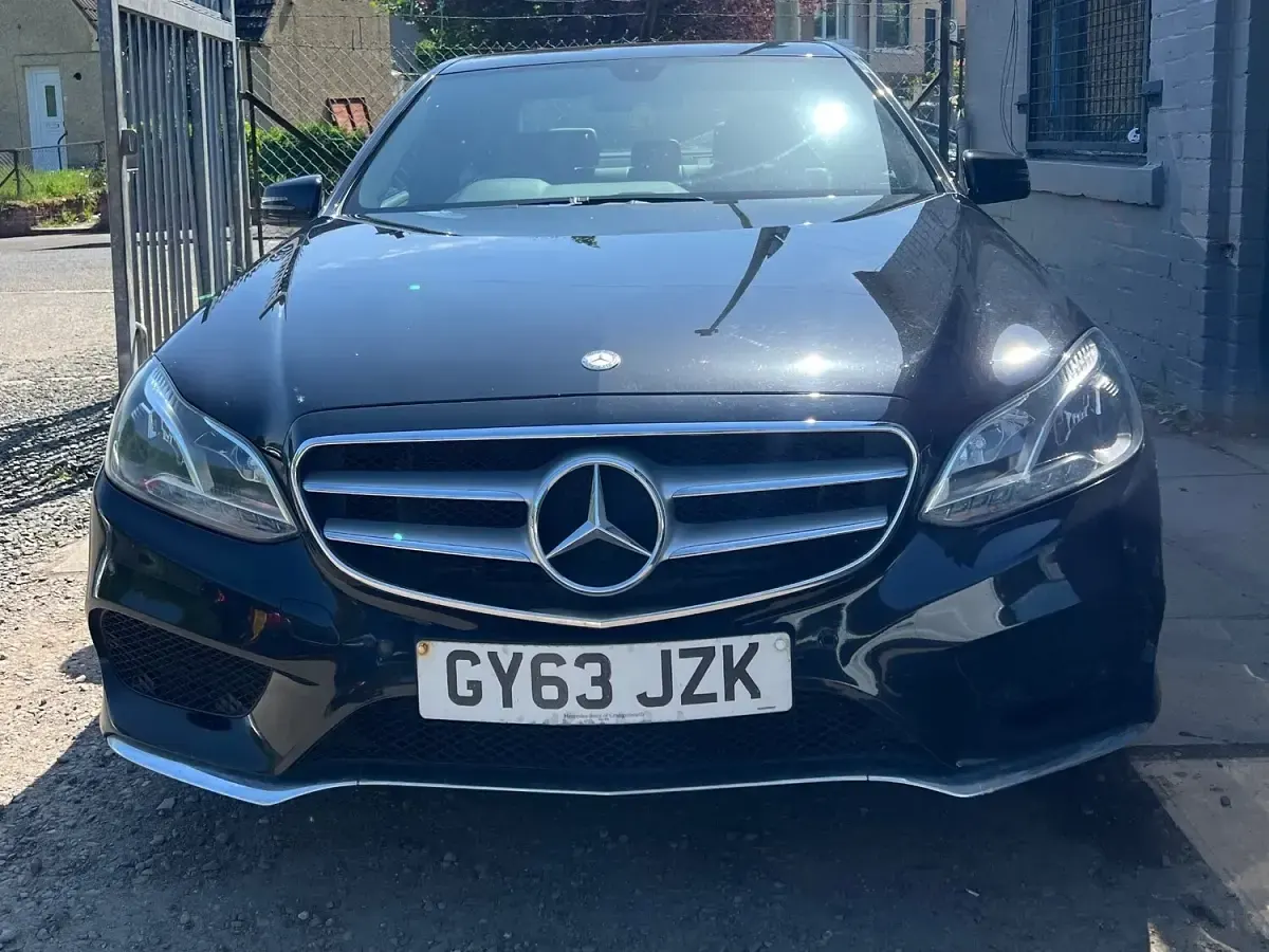 Used Mercedes E220 AMG 170 HP (125 kW) 2014 Black Sedan