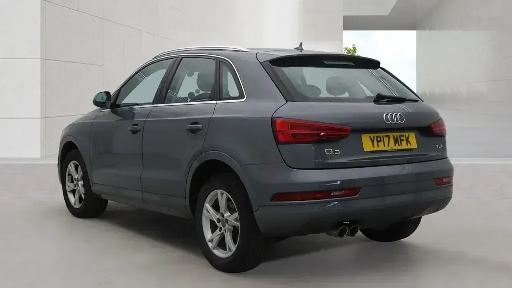 Used Audi Q3 S-line plus 150 HP (110 kW) 2017 Monsoon grey SUV