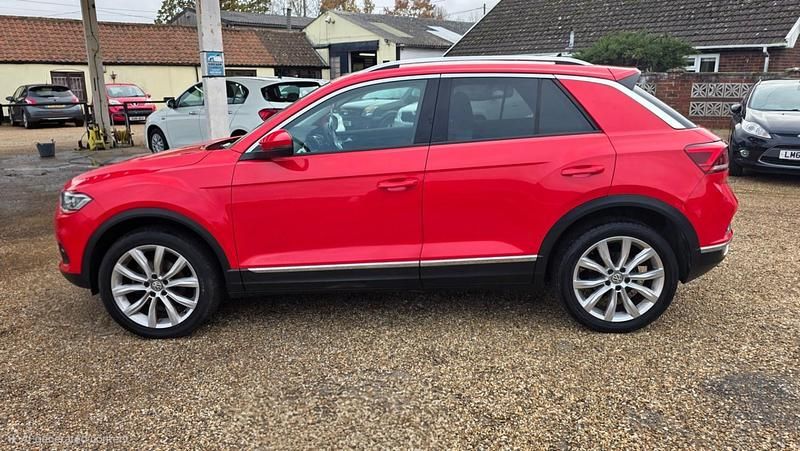 Używany VW T-Roc SEL 150 KM (110 kW) 2019 Czerwony SUV