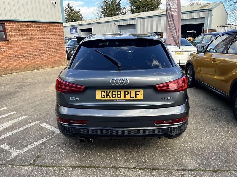 Used Audi Q3 Black Edition 150 HP (110 kW) 2018 Grey SUV