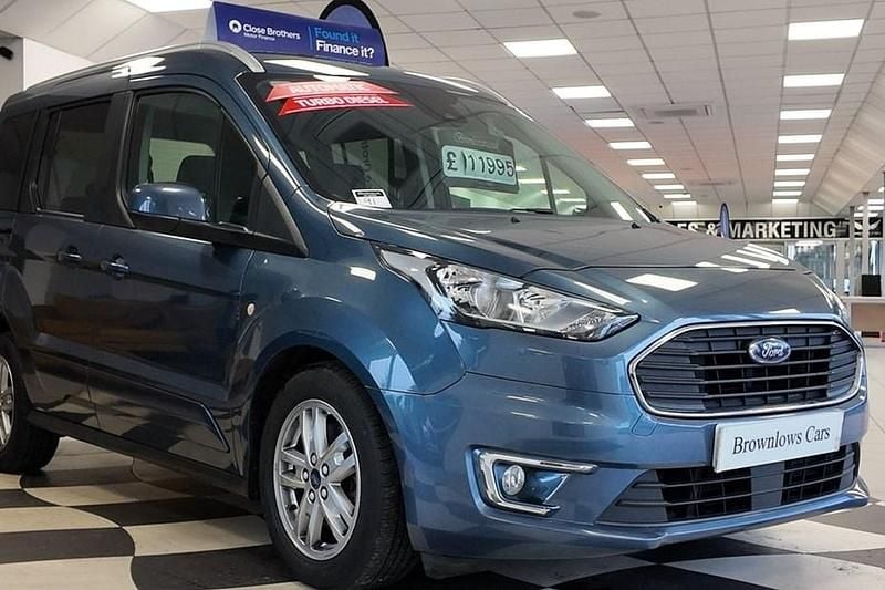 Used Ford Tourneo Connect Titanium 120 HP (88 kW) 2020 Blue MPV