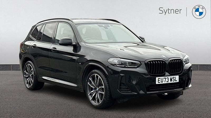 Black Used 2023 BMW X3 M Sport SUV | £39,750 (A bit pricey) - Image 1/4