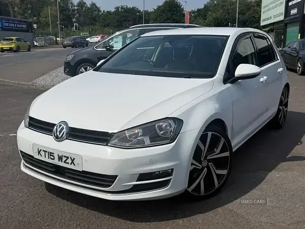 Used VW Golf VII GT 2015 White Hatchback