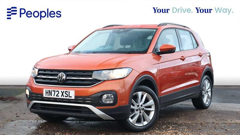 Orange Used 2022 VW T-Cross SE SUV | £15,399 (Fair price) - Image 1/4