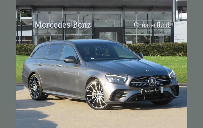 Used Mercedes E200 AMG line 200 HP (147 kW) 2023 Grey Estate