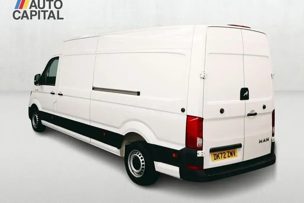Used MAN TGE 140 HP (102 kW) 2022 White Van