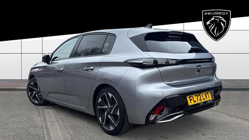 Used Peugeot 308 Allure Premium 131 HP (96 kW) 2022 Grey Hatchback