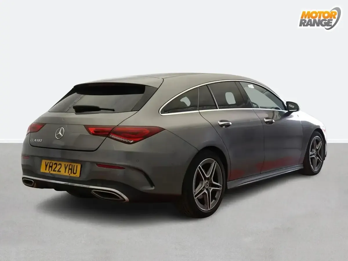 Used Mercedes CLA180 AMG Line Premium 136 HP (100 kW) 2022 Grey Coupe