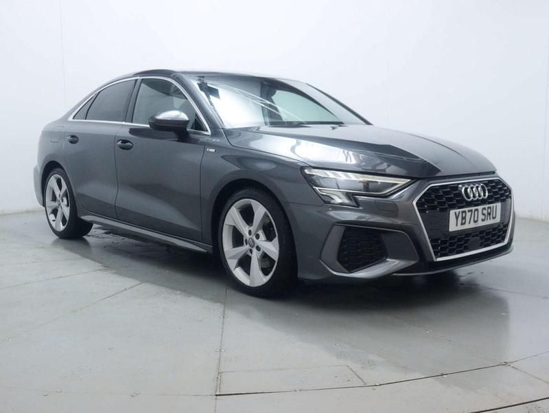 Used Audi A3 S-Line 150 HP (110 kW) 2021 Grey Sedan