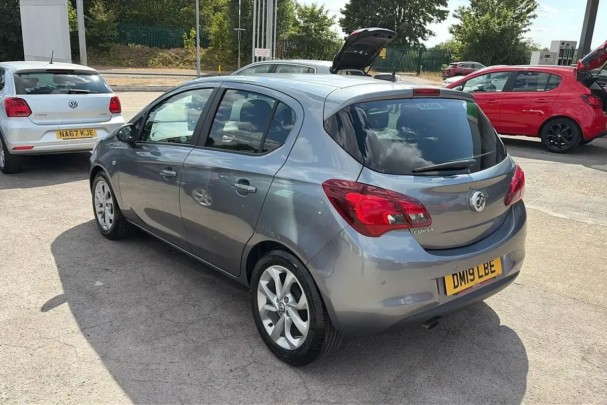 Used Vauxhall Corsa Sport 90 HP (66 kW) 2019 Grey Hatchback