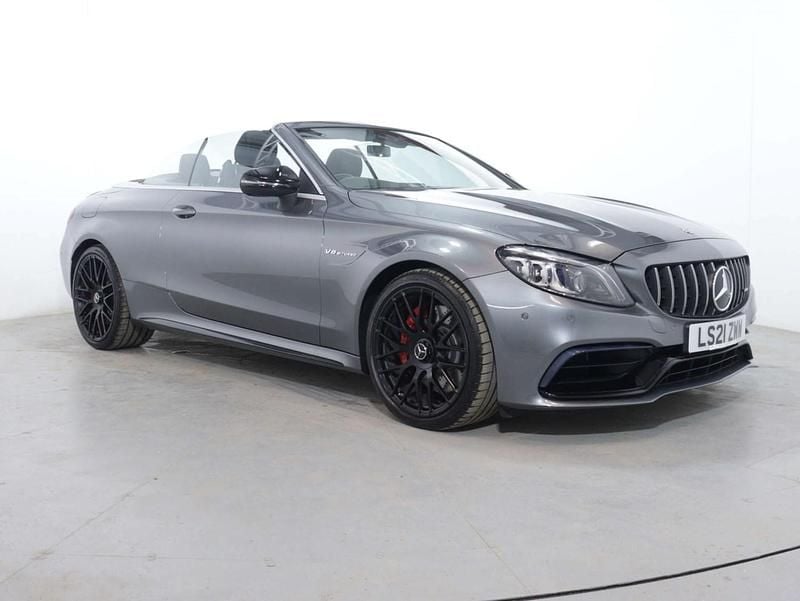 Grey Used 2020 Mercedes C63 AMG AMG Cabriolet | £47,000 (Good price) - Image 1/1