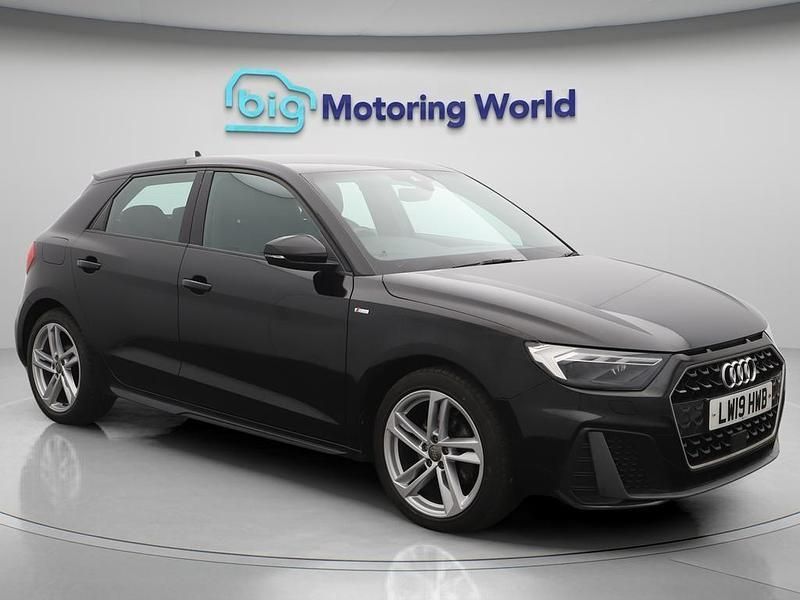 Black Used 2019 Audi A1 S-Line Hatchback | £14,700 (Fair price) - Image 1/4