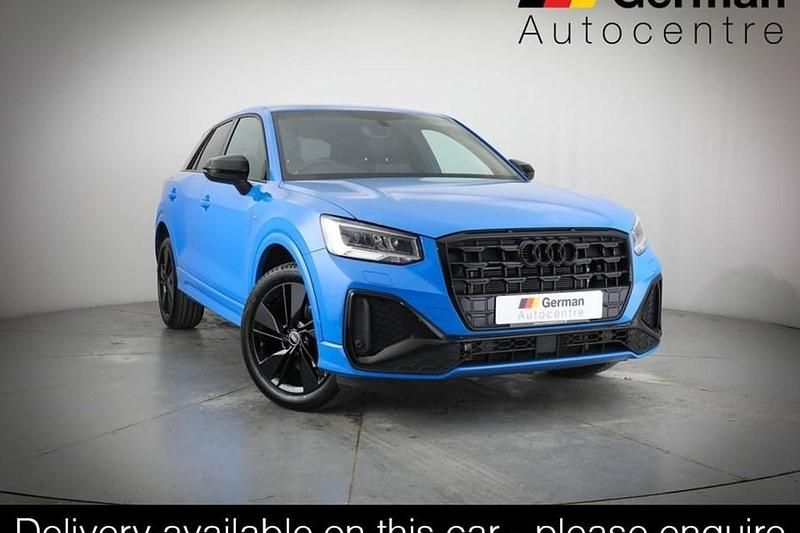 Begagnad Audi Q2 S-Line 150 HK (110 kW) 2023 Blå SUV