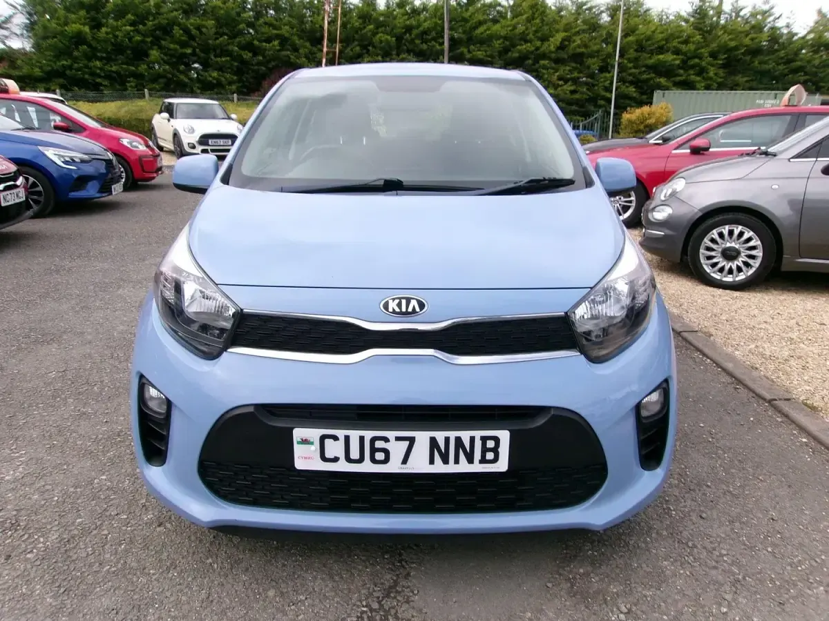 Used Kia Picanto 2017 Blue Hatchback