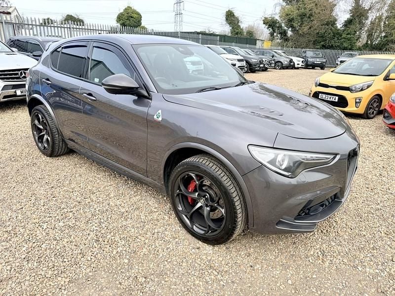 Used Alfa Romeo Stelvio Quadrifoglio 510 HP (375 kW) 2019 Grey SUV