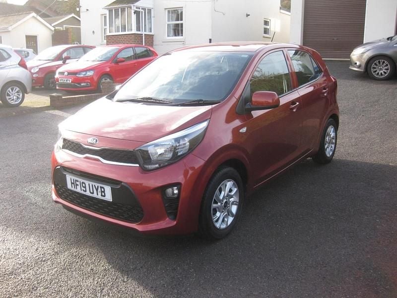 Used Kia Picanto 83 HP (61 kW) 2019 Orange Hatchback