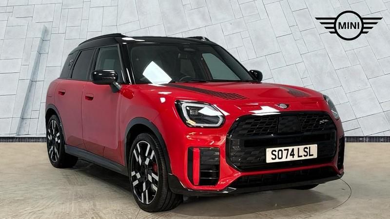 Red Used 2025 Mini John Cooper Works Countryman SUV | £37,395 (Good price) - Image 1/4