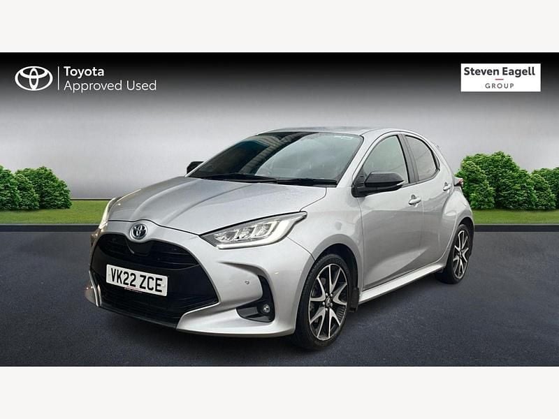 Used Toyota Yaris Hybrid 2022 Silver Hatchback
