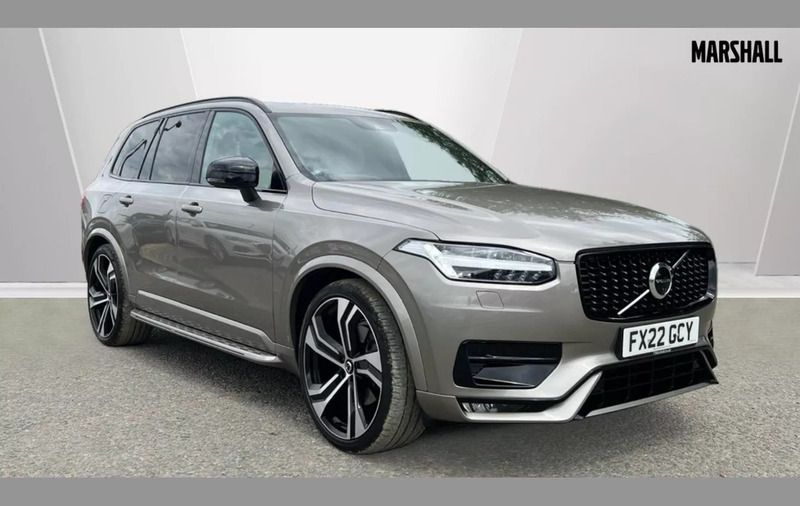 Grey Used 2022 Volvo XC90 R-Design Pro SUV | £41,780 (Fair price) - Image 1/4